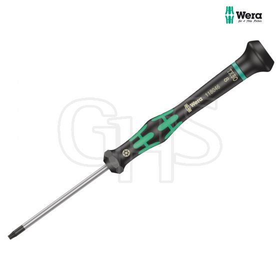 Wera Kraftform 2067 Micro Screwdriver Torx Tip TX6 x 40mm - 5118042001
