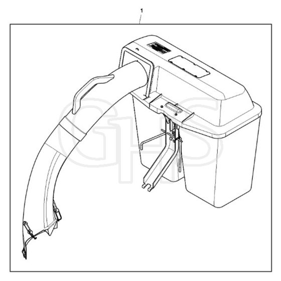 John Deere X126 - PC13344 - Material Collection - ST1006585