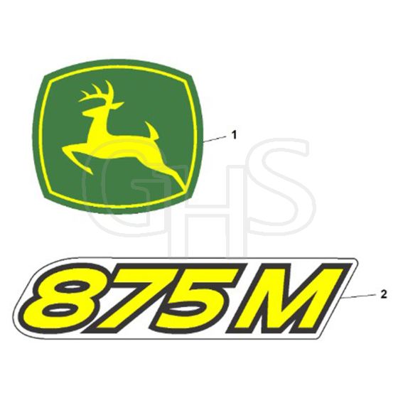 John Deere XUV - PC16759 - Labels - ST1824108 | GHS