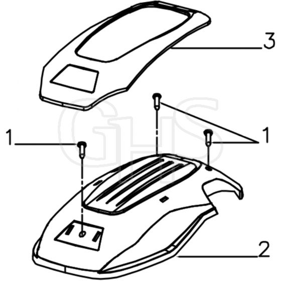 Cobra Y415V - Engine Aug 2022 MX460SPC Cover Assy Diagram