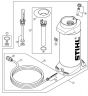 Genuine Stihl TS460 / R - Pressurized water tank