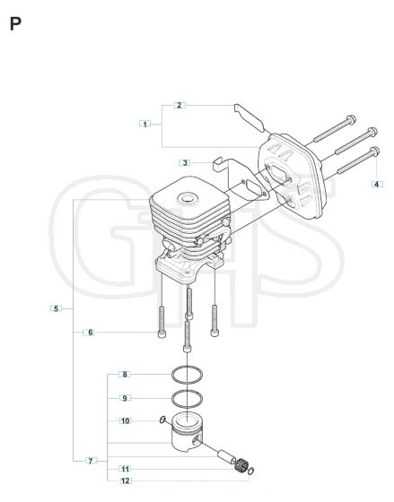 Husqvarna 327 Lx - Cylinder, Piston & Muffler