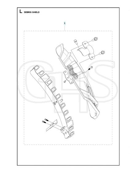 Husqvarna 331Rb - Debris Shield