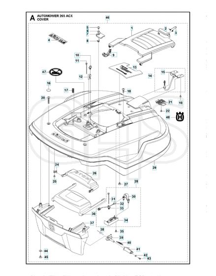 Husqvarna Automower 265 Acx - Cover