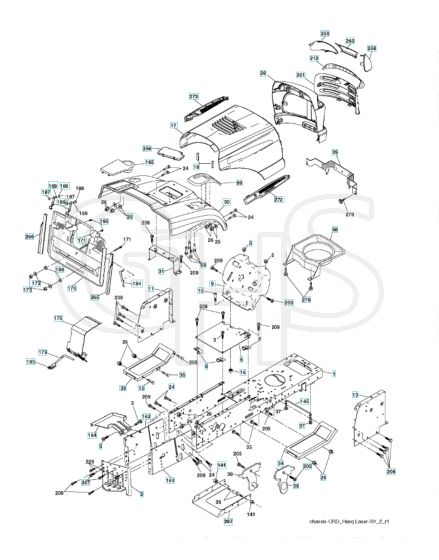 Husqvarna Ct 141 - Chassis & Enclosures