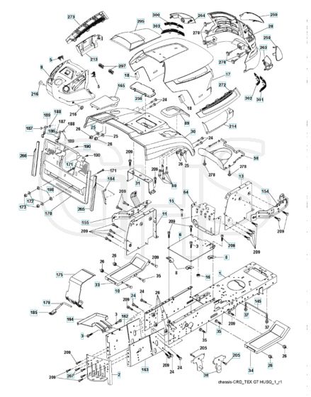 Husqvarna Cth2036 T - Chassis & Enclosures