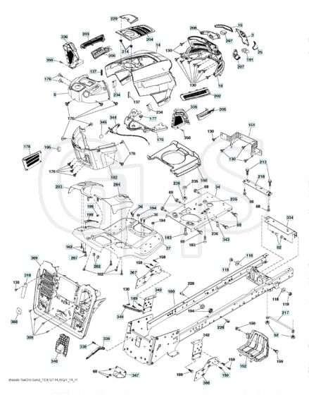 Husqvarna Cth 184T - Chassis & Enclosures