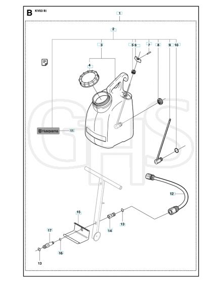Husqvarna KV03IIISPAREPARTS - Water Tank