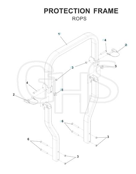 Husqvarna Lz7230 Txpkoa - Protection Frame