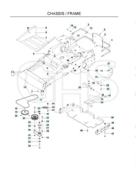 Husqvarna Lzc5225 - Frame