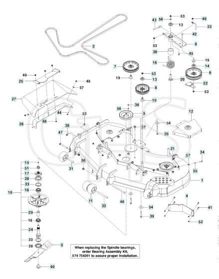 Husqvarna Pz6029 Fx Ca - Mower Deck & Cutting Deck