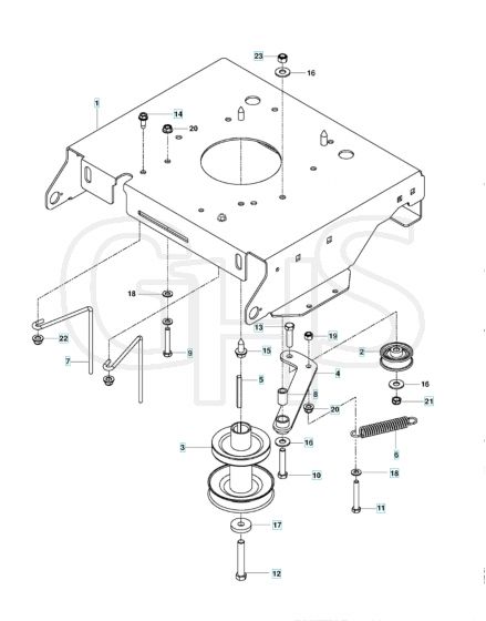 Husqvarna Rz3016 Ca - Engine Plate