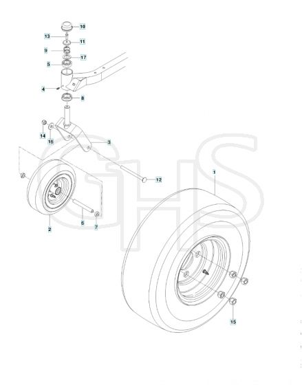 Husqvarna Rz3016 Ca - Wheels & Tyres