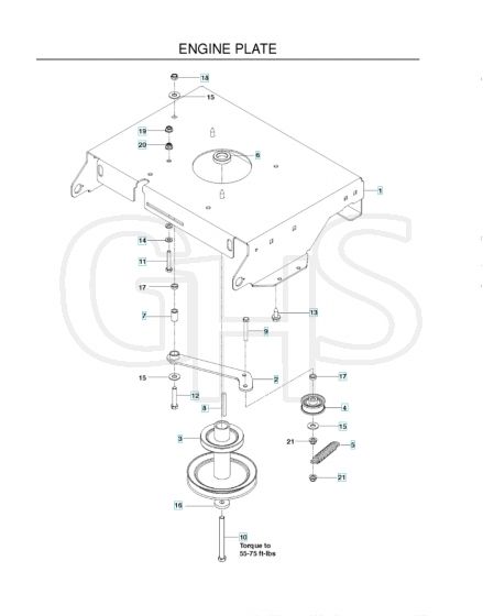 Husqvarna Rz4216 Ca - Engine Plate