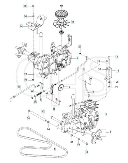 Husqvarna Rz4623 - Hydraulic Pump