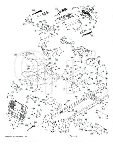 Husqvarna Tc 38 - Chassis & Enclosures