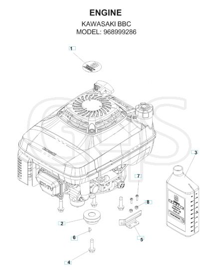 Husqvarna W53SEK - Engine 3