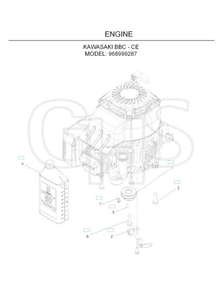 Husqvarna W53CS - Engine 2