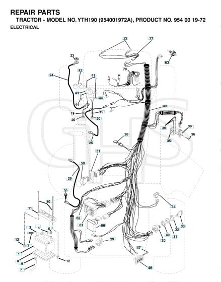 Husqvarna Yth190 - Electrical