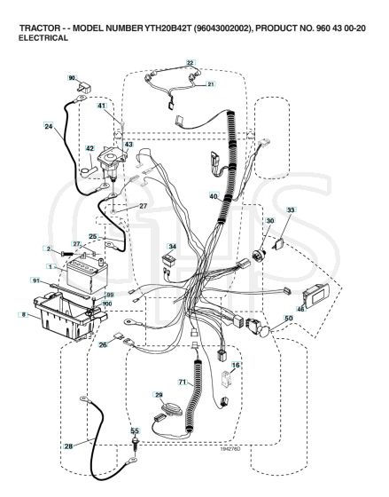 Husqvarna Yth20B42 T - Electrical