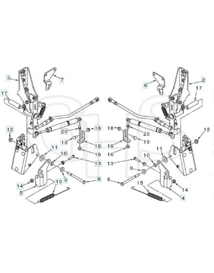 Husqvarna Z454 Xs - Steering Control Mount