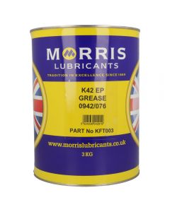 Genuine Morris K42EP Lithium Multi Purpose Grease, 3kg Tub