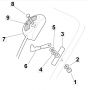 MULTICLIP 504 PDQ 4S - 2008 - 291553043/UM8 - Mountfield Rotary Mower Throttle Diagram