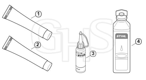 Genuine Stihl KM94 RC-E / M - Miscellaneous lubricants and greases