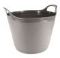 Town & Country 25L Round Flexi-Tub Graphite Grey - TCG8105 (ONLY 3 LEFT)