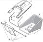 M484 R ES - 2010 - 292505543/UM9 - Mountfield Rotary Mower Grass Bag Diagram