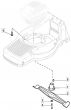 M5010 R PD - 2008 - 292505043/M08 - Mountfield Rotary Mower Blade Diagram