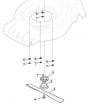 S46 PD Li - 2018-2019 - 295486003/MTF - Mountfield Rotary Mower Blade Diagram