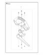 Husqvarna 331Rb - Handle