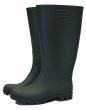 Town & Country Essential Full Length Green Size 6 Wellington Boots - TFW821