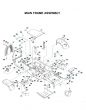 Husqvarna Bze6134 D - Chassis & Frame