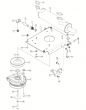 Husqvarna Z560 - Engine Mounting With Guards & Muffler