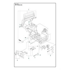 Husqvarna 130 - Crankcase