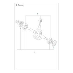 Husqvarna 130 - Crankshaft