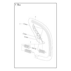 Husqvarna 130 - Handle