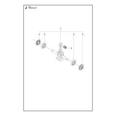 Husqvarna 135 - Crankshaft