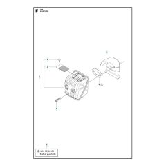 Husqvarna 135 - Muffler