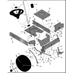 Hayter Heritage 13-30 - 131C (131C001001 - 131C099999) - Steering