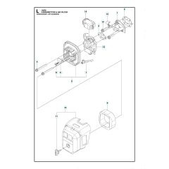 Husqvarna 143R-II - Carburetor & Air Filter 2