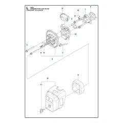 Husqvarna 143R-II - Carburetor & Air Filter 2