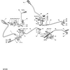 1440M - 2002 - 13-2653-12 - Mountfield Ride On Mower Controls Diagram