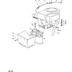1440M - 2002 - 13-2653-12 - Mountfield Ride On Mower Engine Diagram