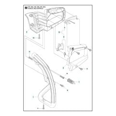 Husqvarna 235E - 2014-Current - Handle & Controls