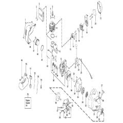 McCulloch 250 CXL - 2010-06 - Engine (2) Parts Diagram