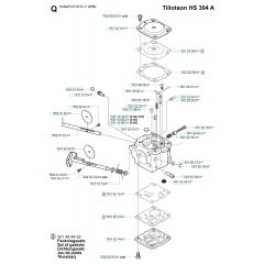 Husqvarna 265RX from 20144900001-Current - Carburetor Details