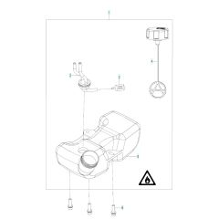 Husqvarna 321S15 - Fuel System